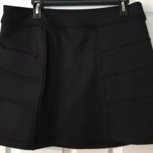 Athleta black skirt. Fleece lined